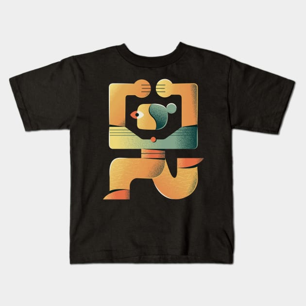 Dancer Kids T-Shirt by Léo Alexandre